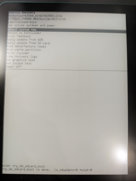 真的能插内存卡吗? Screenshot with recovery